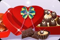 Chocolates In Heart Shaped Box Stationery, Backgrounds