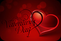 Valentine's Day Love Stationery, Backgrounds