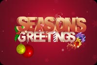 Seasons Greetings During Winter Stationery, Backgrounds